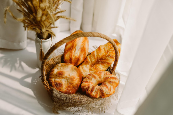 naan bread indian closeup